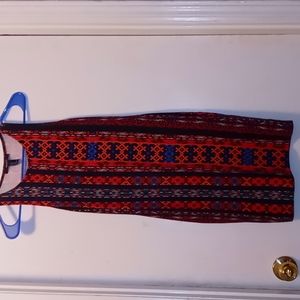 Forever 21 size M tribal print red
